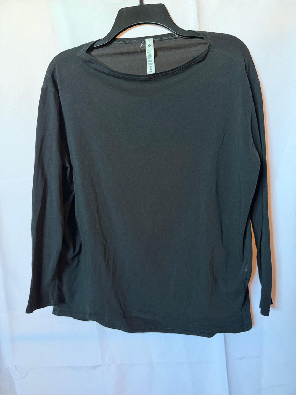lululemon Black Long Sleeve Crew Top